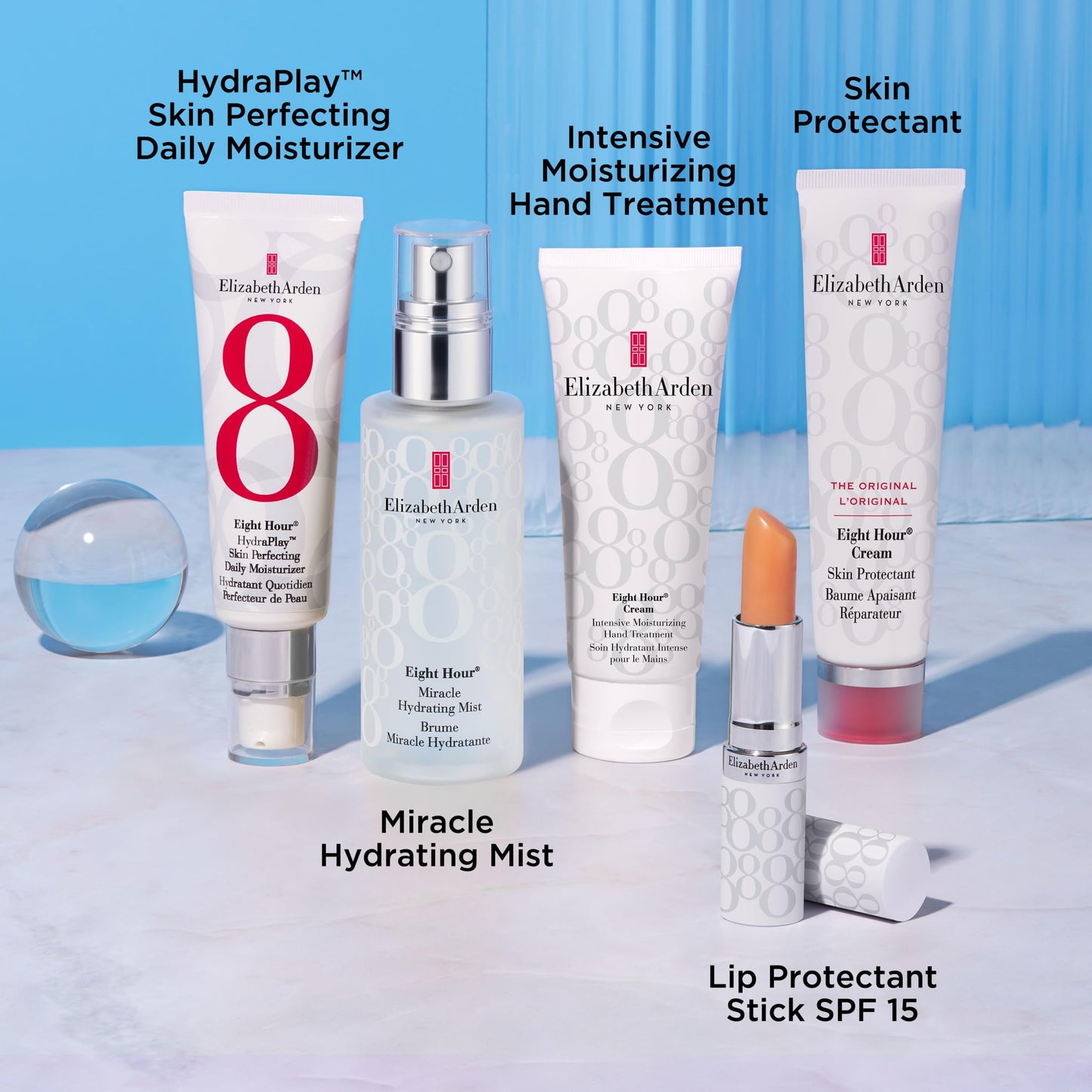 Elizabeth Arden Eight Hour Face, Facial Hydrating Mist and Nightime Moisturizer
