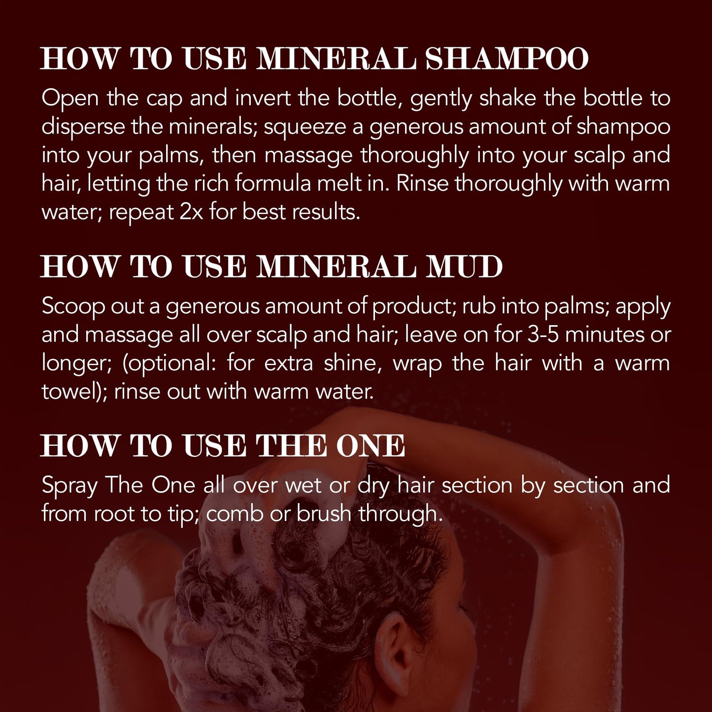 Mineral Hair Care Kits – Shampoo, Mud & Treatments for All Hair Types
