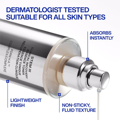 IOPE XMD Stem III Clinical Recovery Essence Toner - Hydrating & Soothing Face Prep - Pre-Treatment Inspired Formula to Balance and Calm Skin - With PDRN and Hyaluronic Acid - 5.07 fl. oz.