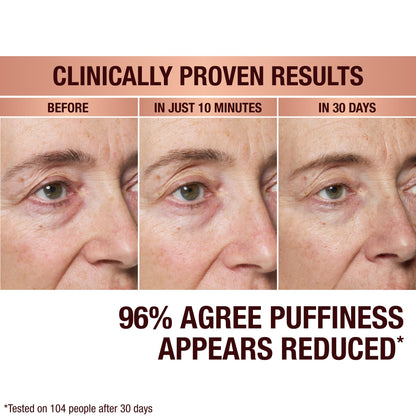 Charlotte Tilbury Hollywood Skin Secrets Under Eye Patches - Radiance-Boosting Lift Effect Eye Patches for Puffy Eyes & Dark Circles - Infused with Non-Slip & Non-Drip Cooling Hydrogel Cushion