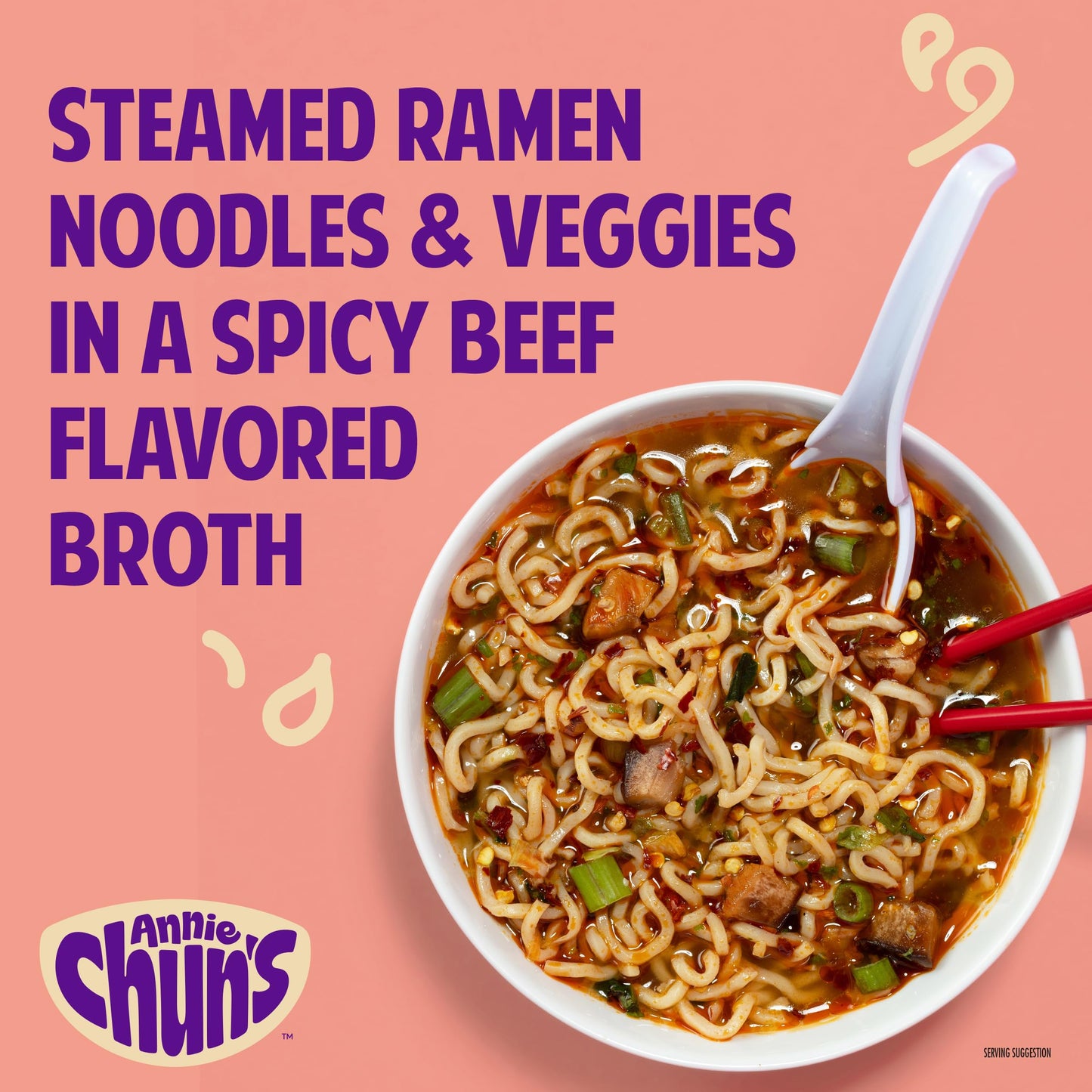Annie Chun's Spicy Ramen Bowl, 5.43 oz (Pack of 1)