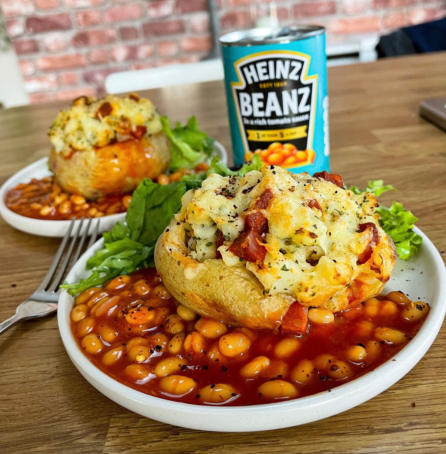 HEINZ Beanz in Tomato Sauce, Baked Beans, 415 g, Pack of 2