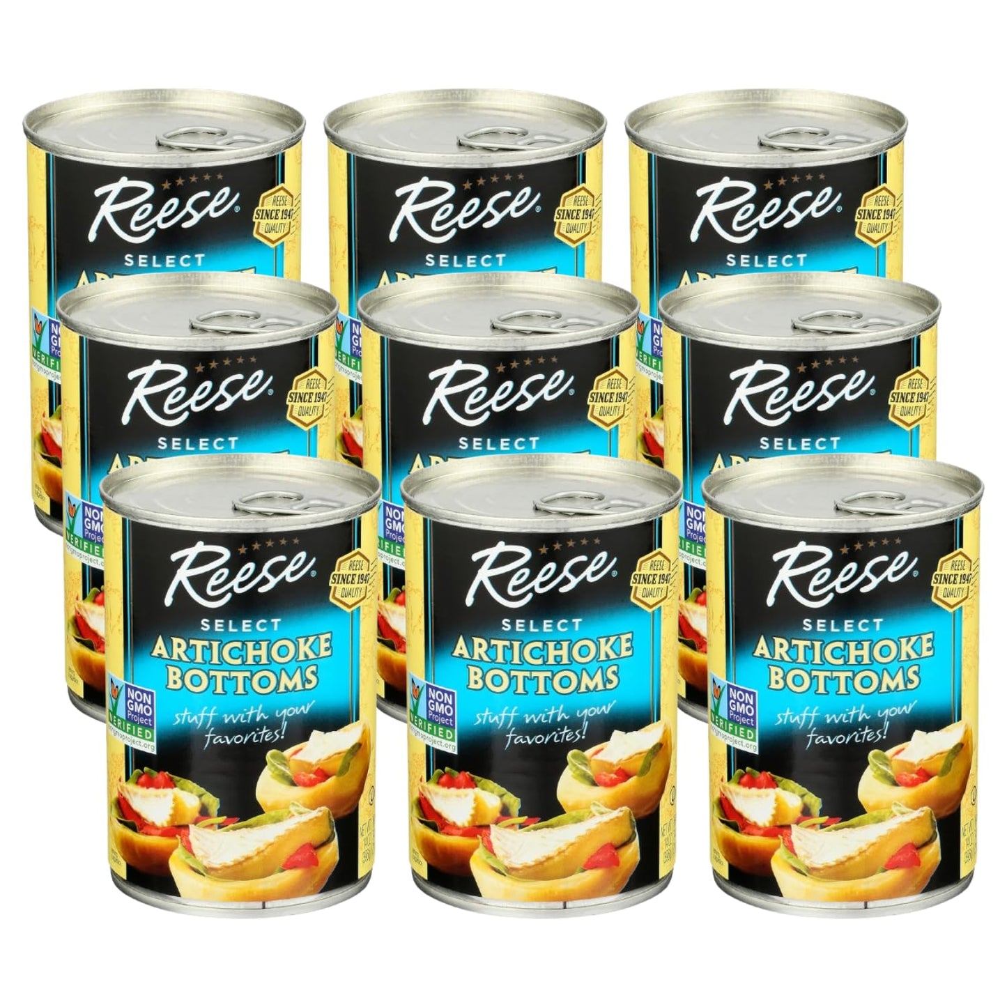 Reese Artichoke Bottoms, 14-Ounces (Pack of 12)