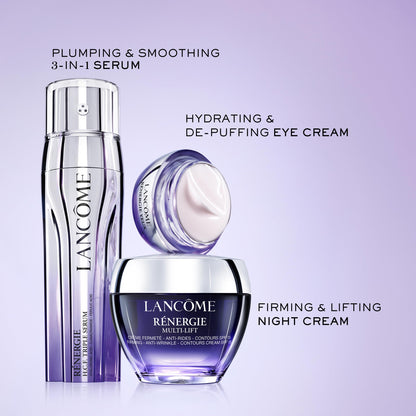 Lancôme Rénergie Lift Multi-Action Anti-Aging Night Cream - Anti-Aging Face Cream, Lifting, Hydrating & Firming Moisturizer, with Hyaluronic Acid
