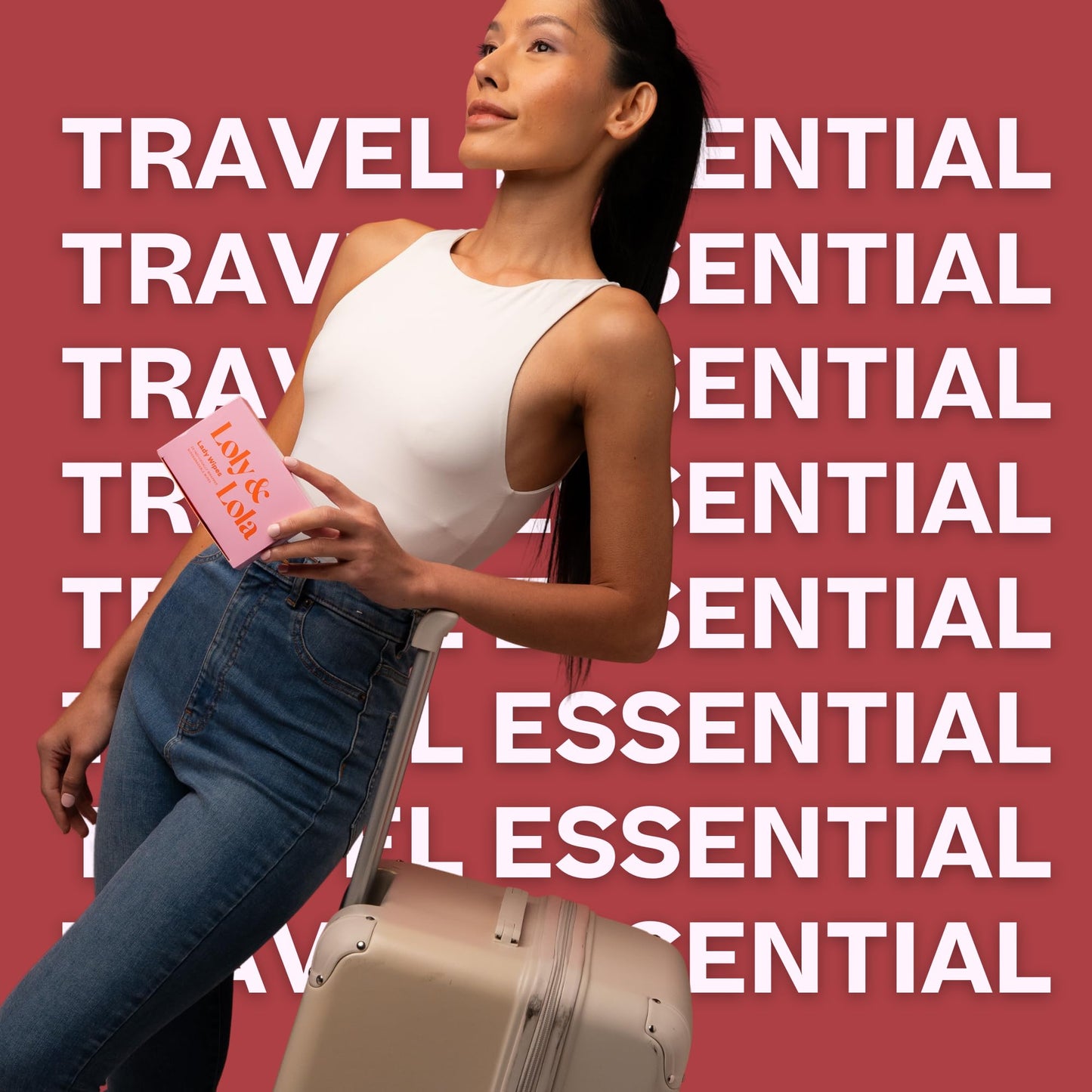 Loly & Lola Lady Wipes – Individually Wrapped Feminine Wipes | Travel Size, Biodegradable | pH Balanced (5–6) | Hypoallergenic, Fragrance Free | For Sensitive Skin, Gym, Period & On-the-Go Freshness
