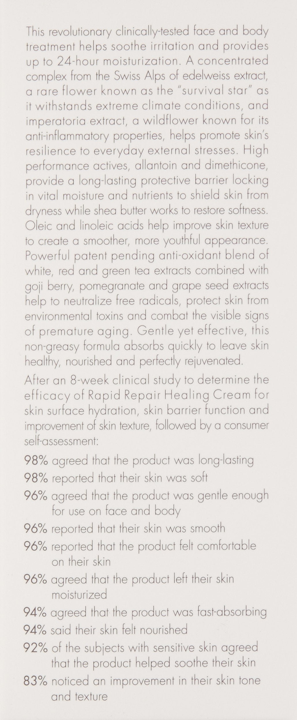June Jacobs Rapid Repair Healing Cream, 3.8 Fl Oz