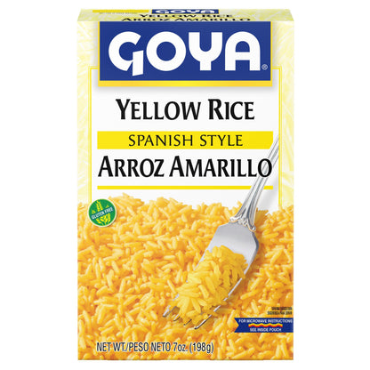 Goya Foods Yellow Rice Mix, 7 Ounce (Pack of 12)