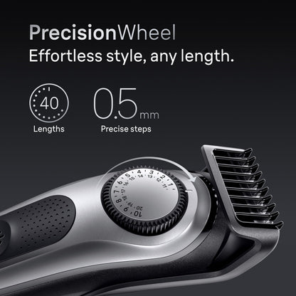 Braun All-in-One Men's Shaving Kit Series 7 7440, 12-in-1 Beard, Face, Nose, Ear Trimmer, Hair Clippers, Body Groomer and Manscaping + Travel Case + Charging Stand
