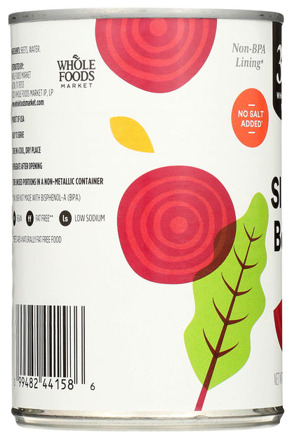365 by Whole Foods Market, Sliced Beets No Salt Added, 15 oz