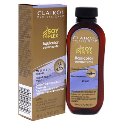 Clairol Professional Permanent Liquicolor for Medium Blonde to Neutral Blonde Hair Color with 100% Gray Coverage | Packaging May Vary