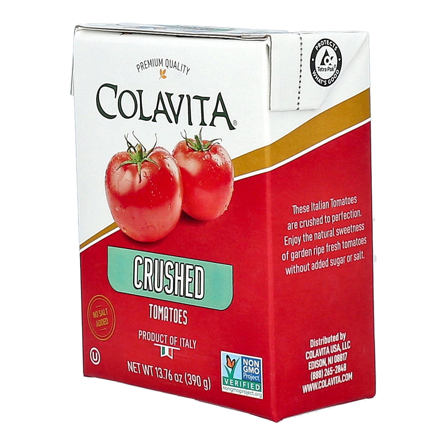 Colavita Recart Tomatoes - Crushed, 13.76 Ounce (Pack of 16)