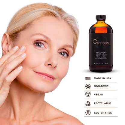 Osmosis Recovery Supplement, Supports Renewal of Fat Pads, For Youthful Looking Skin, 16.23 Fl Oz