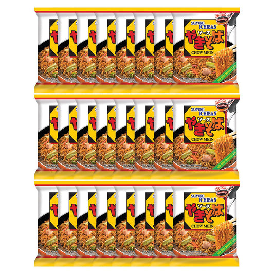 Yakisoba, No.1 Tasting Instant Japanese Fried Noodles, Delicious Chow Mein (3.6 Oz. x 24 packs) | 24 Pack Case