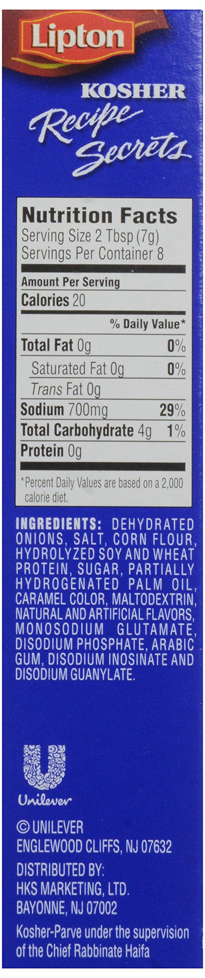 Lipton - Kosher Soup Recipe Secret Onion 1.9 OZ