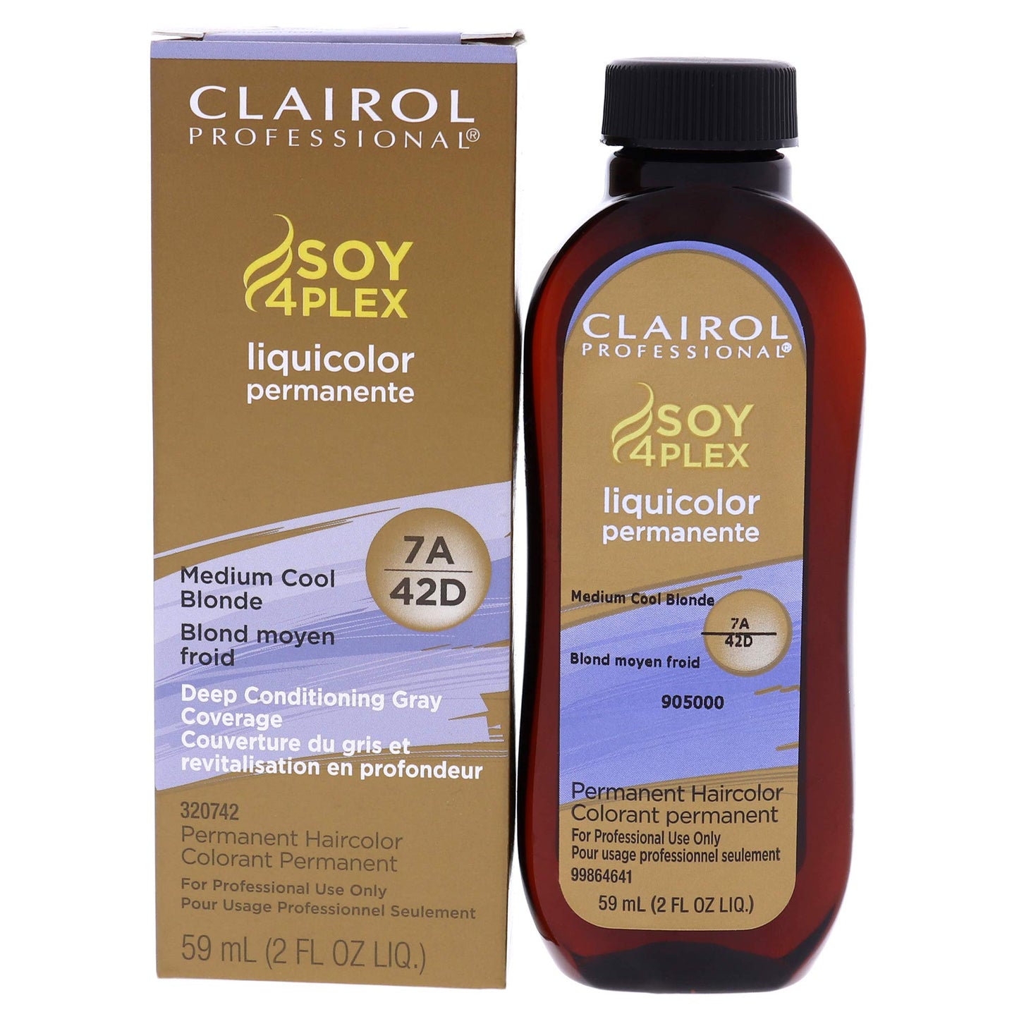 Clairol Professional Permanent Liquicolor for Medium Blonde to Neutral Blonde Hair Color with 100% Gray Coverage | Packaging May Vary