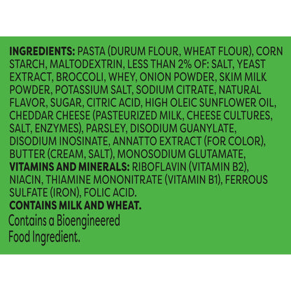 Knorr Pasta Sides 12 count Cheddar Broccoli for delicious, rich meal starter, pasta side or one skillet meal 7 minute preparation easy pasta dishes 4.3 oz