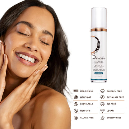 Osmosis BALANCE Face Toner for Blemish Prone Skin, Botanical Activating Mist, Oil Control With Tea Tree Oil, 2.7 fl oz