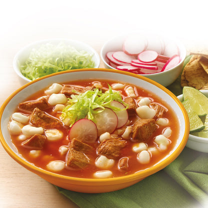 Chata Authentic Pozole Soup with Pork and Hominy Corn, 25 oz, Pack of 3