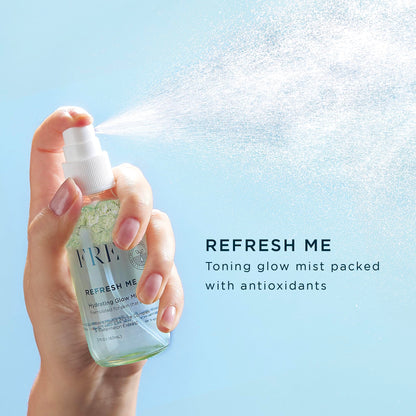 FRE Skincare Hydrating Glow Mist, Anti-Aging Face Spray for Skin That Sweats, Collagen Boost & pH Balance, Reduces Wrinkles, Vegan & Cruelty-Free