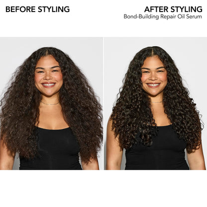 Bumble and bumble. Bond-Building Hair Repair Oil Serum Treatment | Reduces Breakage and Frizz | For Damaged Curly, Wavy, Straight Hair Types 1.6 Fl Oz