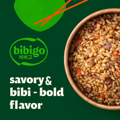 Bibigo Korean BBQ Flavor Fried Rice, Microwavable, Zero Trans Fat, 7.05 Ounces (Pack Of 6)