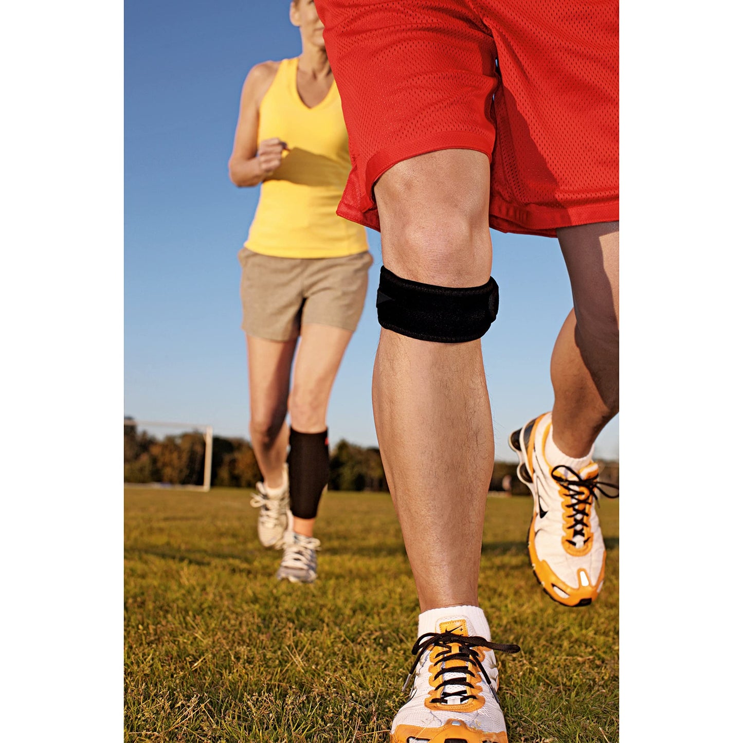 ACE Brand Knee Strap, Adjustable, Black, 1/Pack
