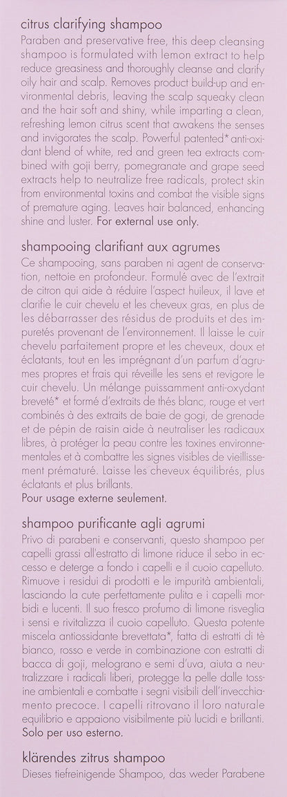 June Jacobs Citrus Clarifying Shampoo, 6.7 Fl Oz