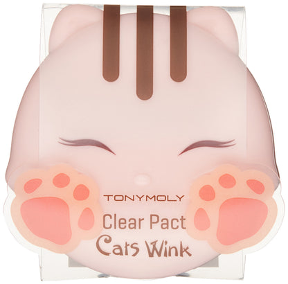 TONYMOLY Cats Wink Clear Pact, 01 Clear Skin