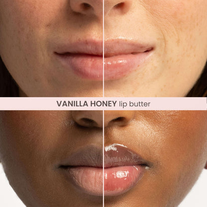 Burt's Bees Vanilla Honey Lip Butter, Repairs Dry Lips, 24 Hour Hydration, Locks in Moisture, Includes Shea and Mango Butters, Antioxidant Rich Vitamin E, Convenient Twist Up Dispenser, 0.5 Oz.