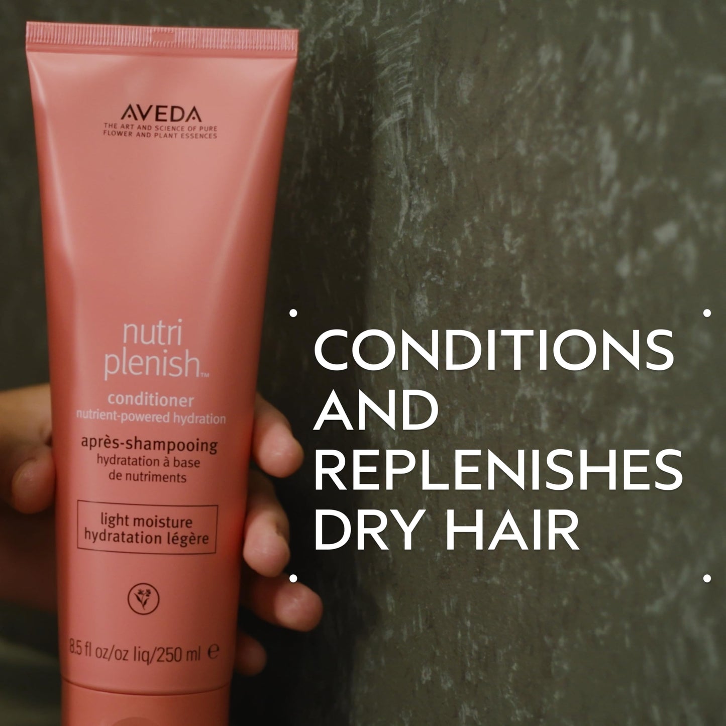 Aveda Nutriplenish Conditioner Light Moisture | Hydrating Conditioner for Fine to Medium Dry Hair | Organic Pomegranate Oil, Coconut Oil, Mango Butter | 96% Naturally Derived*
