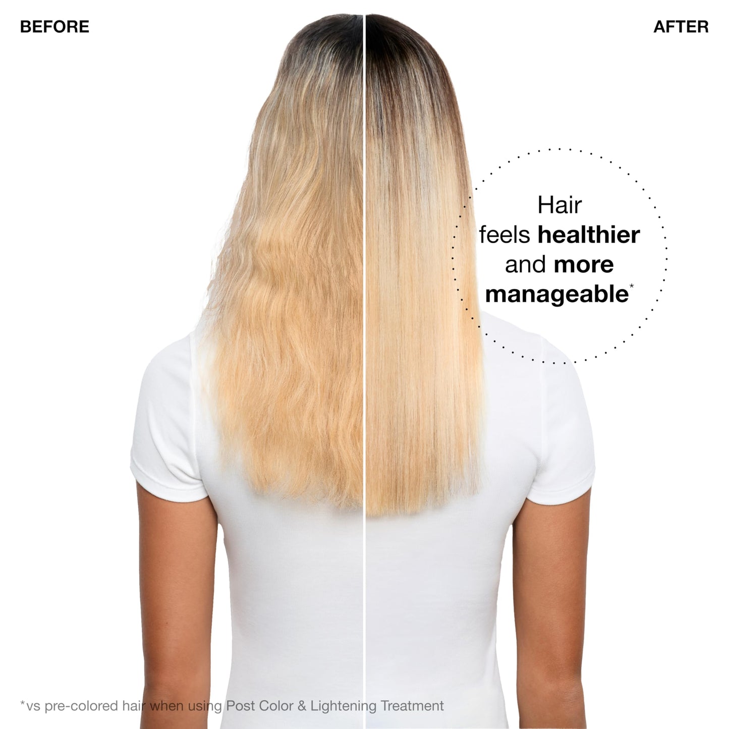 COLORCHARM Post Color & Lightening Treatment | Bond Building | Conditions, Adds Shine, & Strengths Hair After Coloring | 1 Fl Oz Sachet