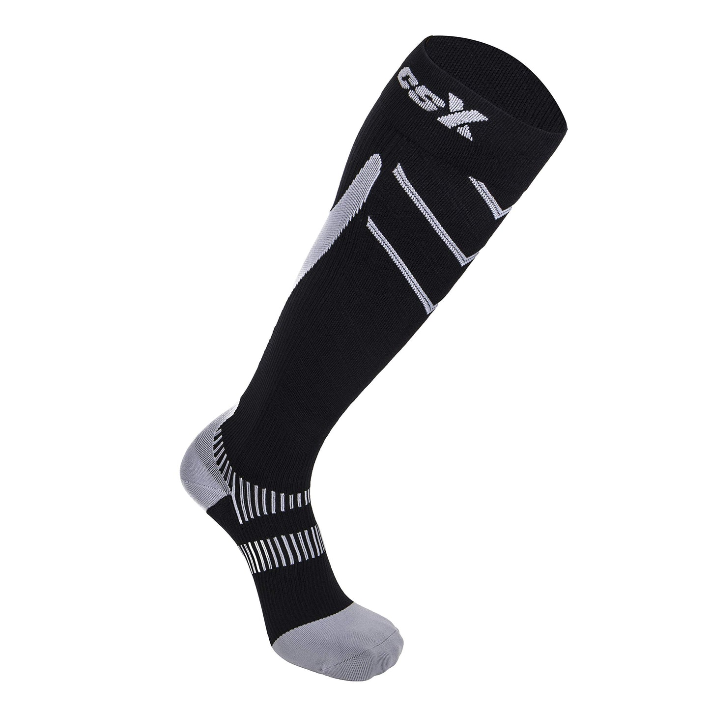 CSX Compression Socks for Men and Women, Knee High, Recovery Support, Athletic Sport Fit,