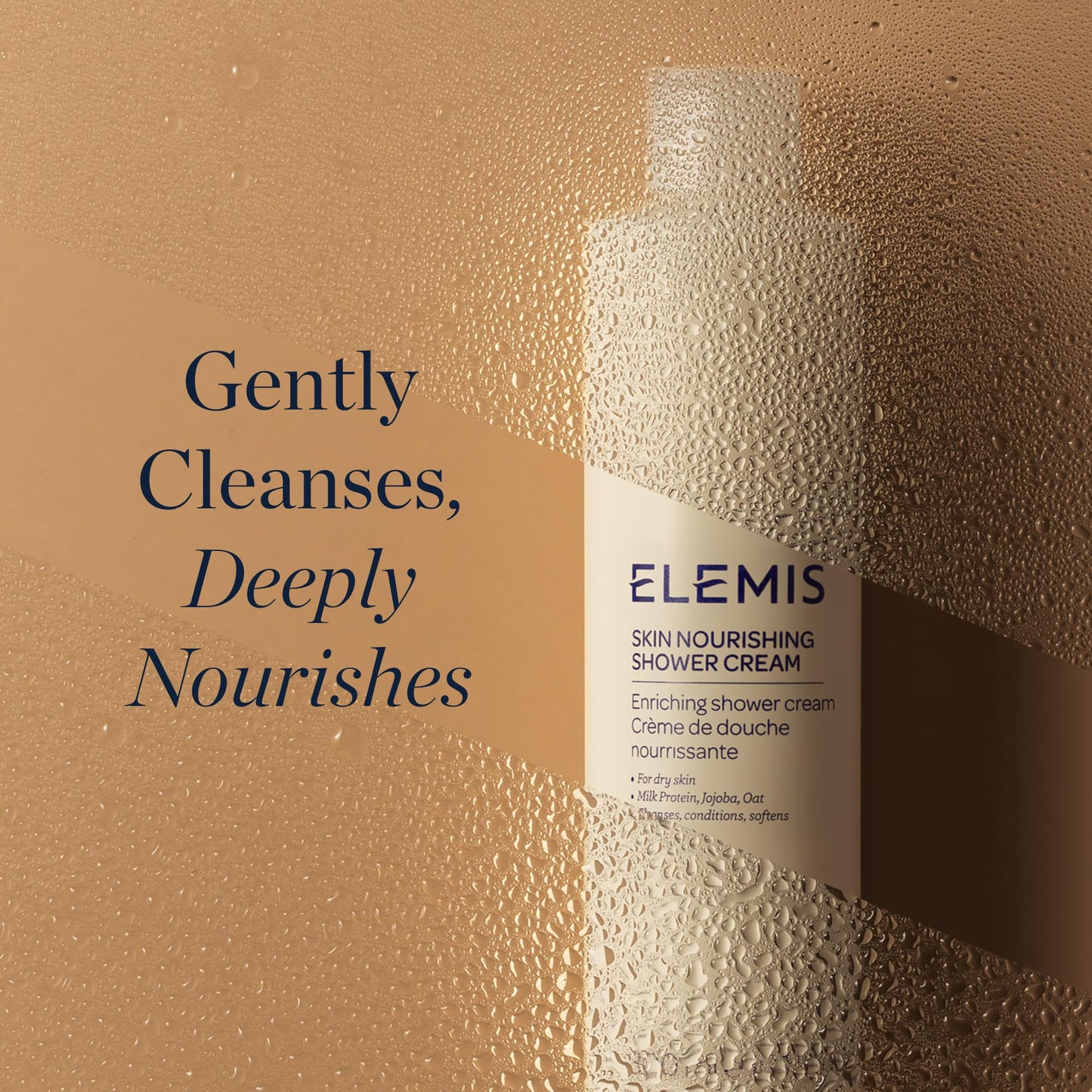 ELEMIS Skin Nourishing Shower Cream; Enriching Shower Cream, 10.1 Fl Oz