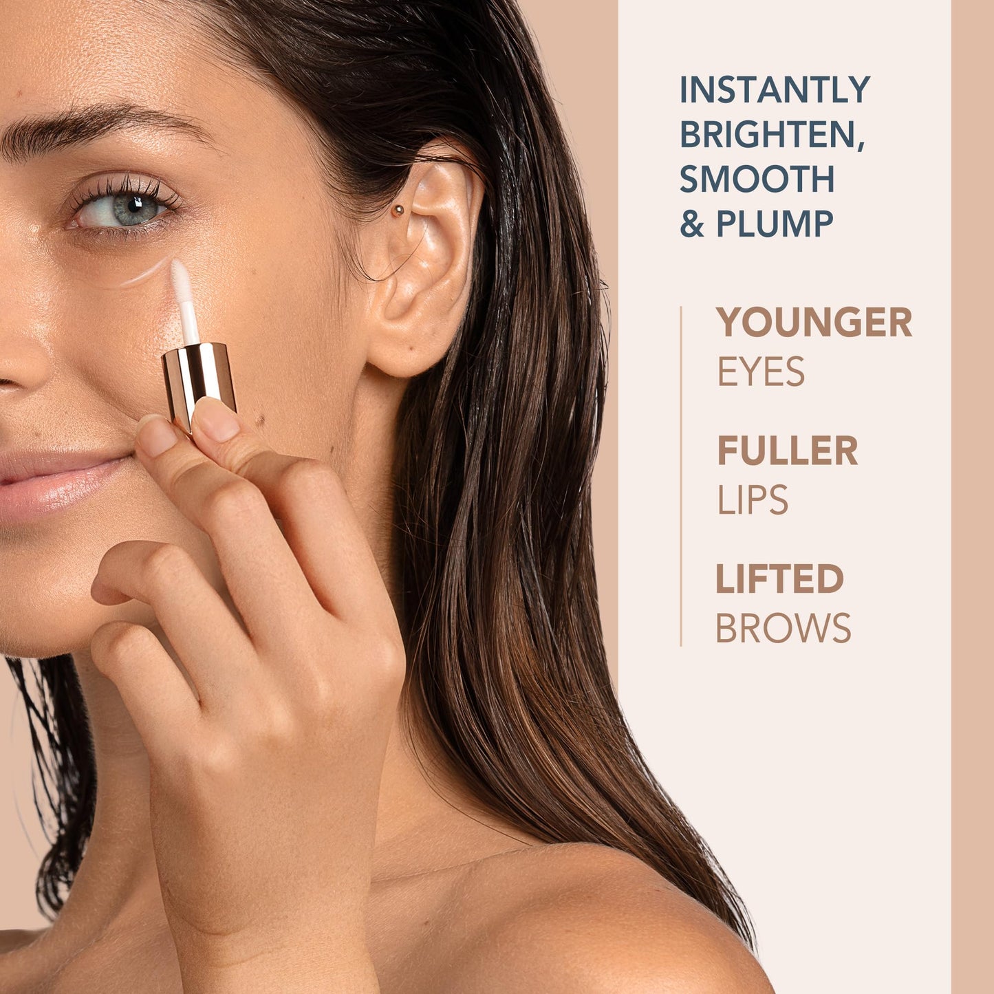 FOREO SUPERCHARGED Eye & Lip Contour Booster Serum - Conductive Gel - Niacinamide Serum - Anti Aging Serum - Lip Plumping & Puffy Eyes Treatment - Practical Travel Size - 3 x 0.12 fl.oz. Capsules