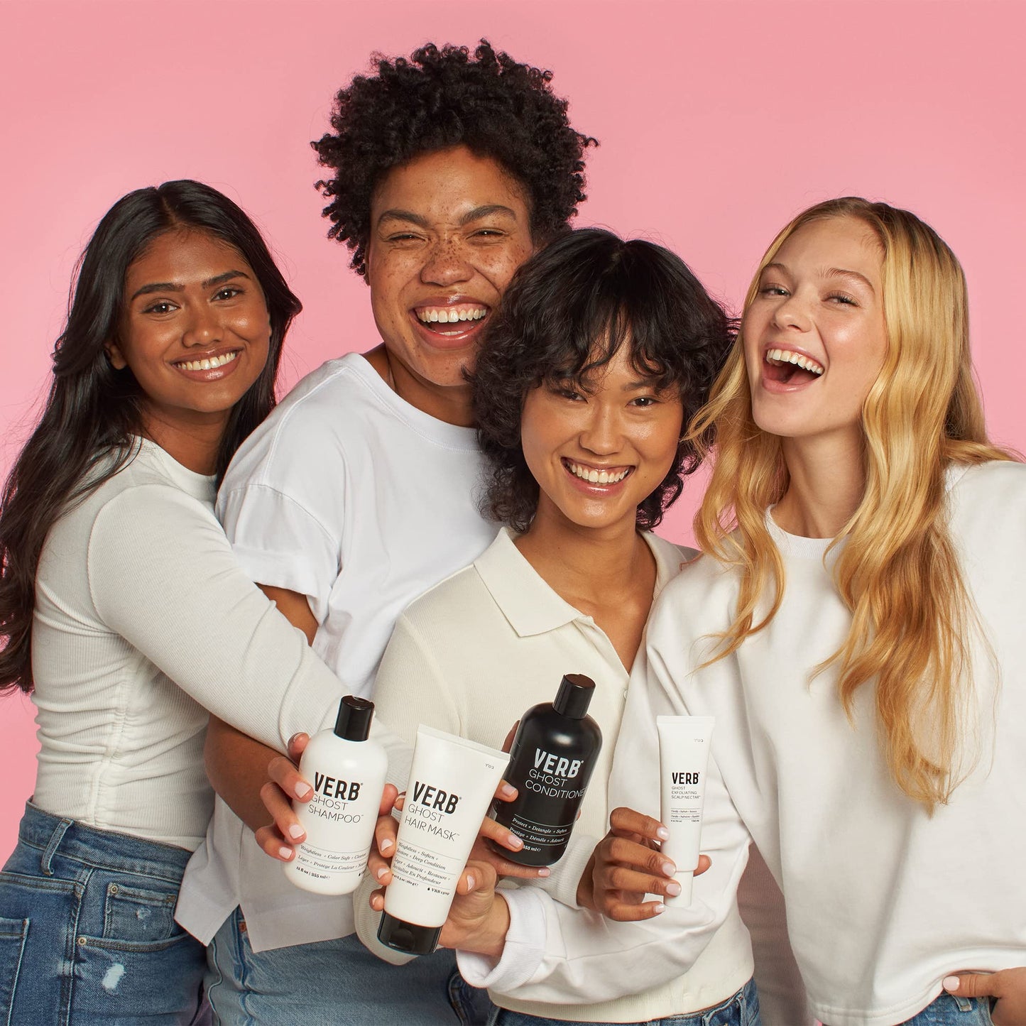 VERB Ghost Shampoo - Infused with Moringa Oil - Cleanses Fine and Weighed Down Hair - Vegan, No Parabens or Harmful Sulfates
