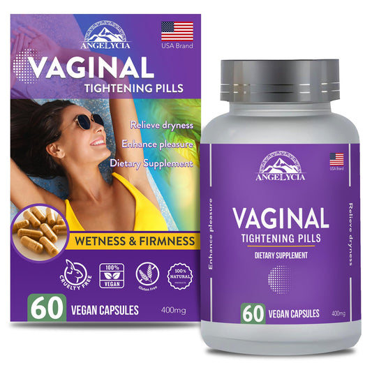 Vaginal Tightening Pill - Tighten, Rejuvenate & Lubricate - Vaginal Moisturizer Pill for Dryness and Vaginal Tightening - Vaginal Health Solution - Vagina Health with Moisturizing Benefits