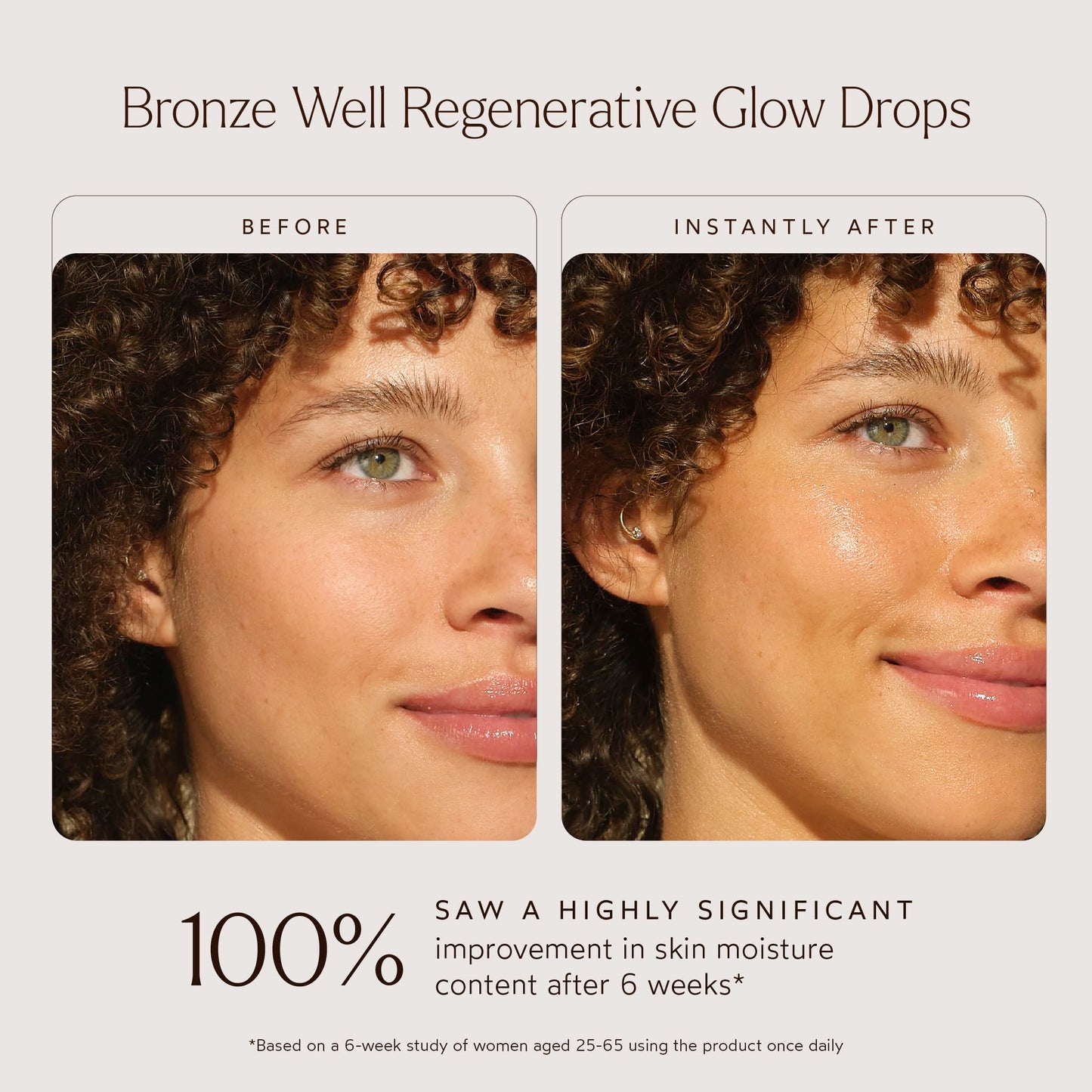 True Botanicals Bronze Well Regenerative Glow Drops | Naturally Bronzing | Moisturize Skin & Add a Slight Glow | All Skin Types | Dermatologist Tested, All Natural, Vegan | 1 fl oz | 30 ml