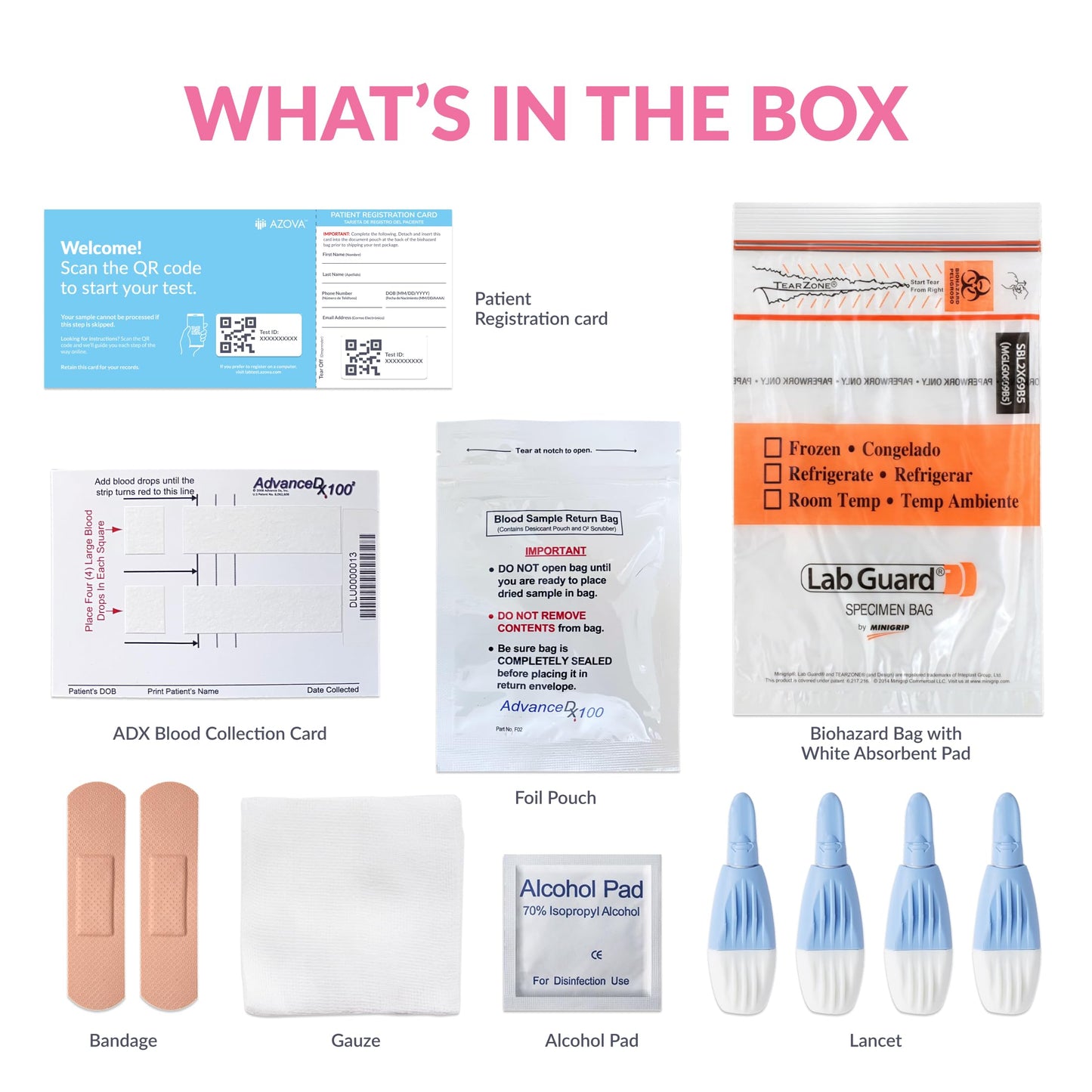 AllHer Perimenopause Test Kit | at-Home Women Hormone Test | Fast with Accurate Results | Early Peri Menopause Testing indcator with Detailed Report | CLIA-Certified | All Her | FSA HSA Eligible