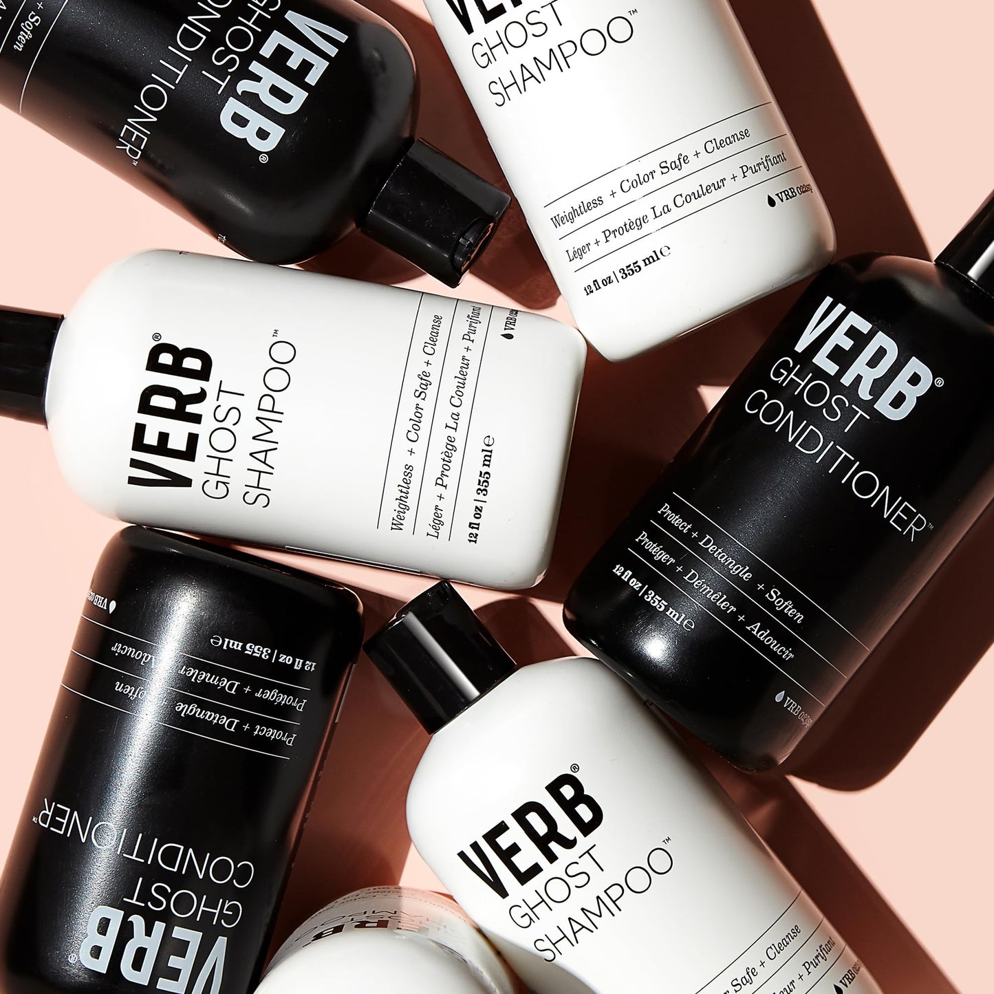 VERB Ghost Shampoo - Infused with Moringa Oil - Cleanses Fine and Weighed Down Hair - Vegan, No Parabens or Harmful Sulfates