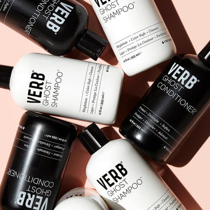 VERB Ghost Shampoo - Infused with Moringa Oil - Cleanses Fine and Weighed Down Hair - Vegan, No Parabens or Harmful Sulfates
