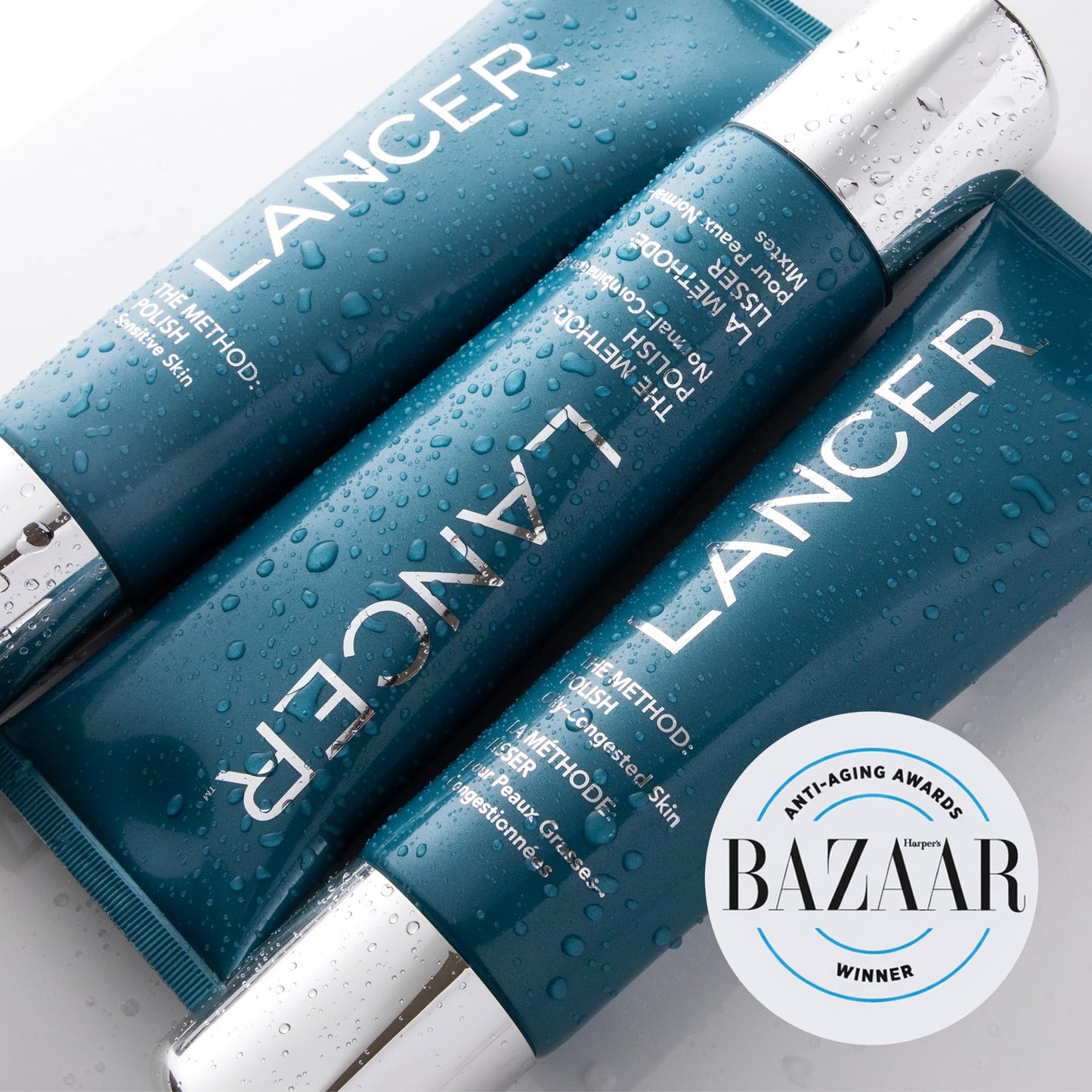Lancer Skincare The Method: Polish Facial Exfoliator, Daily Exfoliating Face Scrub with Natural Minerals, Normal Combination Skin, 4.2 Fluid Ounces