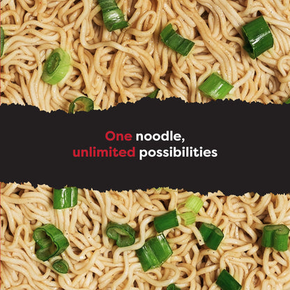 A-Sha Healthy Ramen Noodles - Original Sauce Pack Included, Premium Air Dried Instant Noodles - 24 Packs, 3.35oz each