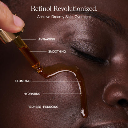 Ogee Natural Retinol Retinal 1% Elixir - Certified Organic Anti-Aging Face Serum For Smooth, Firm Skin