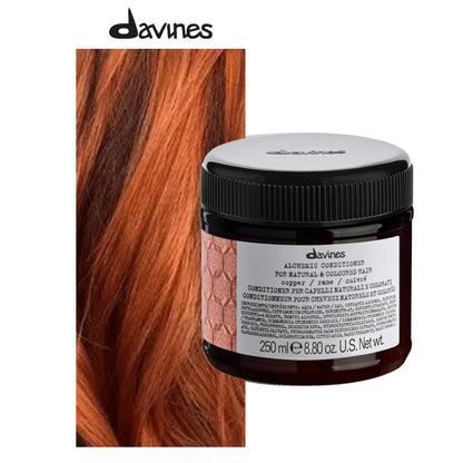 Davines Alchemic Conditioner, Copper, 8.81 oz.