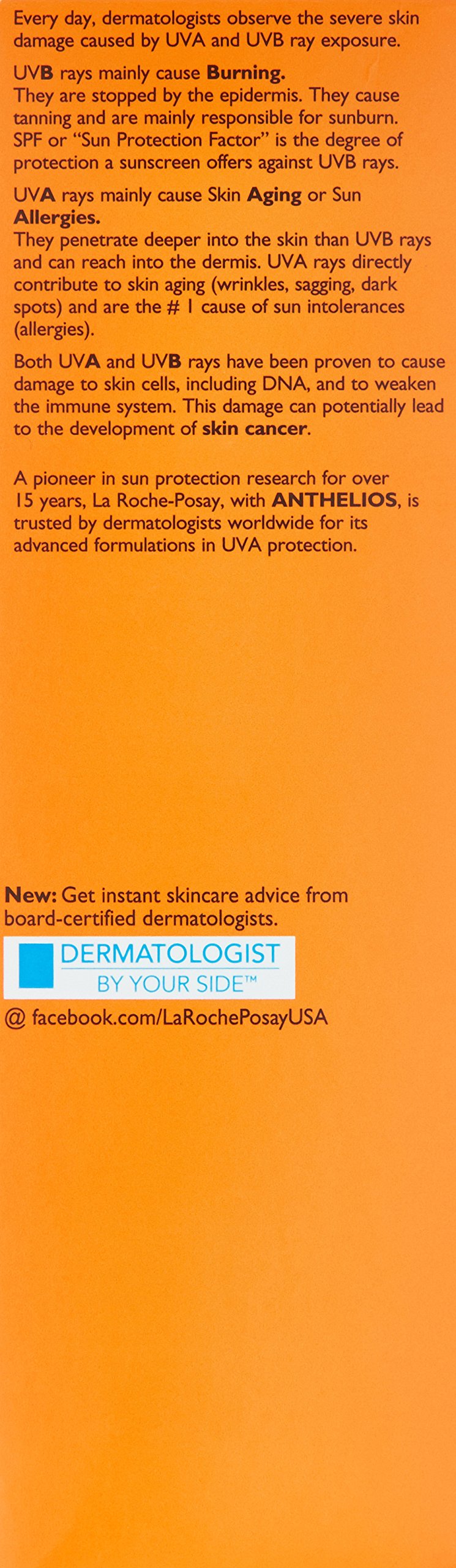 La Roche-Posay Anthelios Melt-In Milk Sunscreen SPF 60, Sunscreen For Body & Face, Broad Spectrum SPF + Antioxidants, Oil Free, Lightweight & Fast Absorbing, Oxybenzone Free