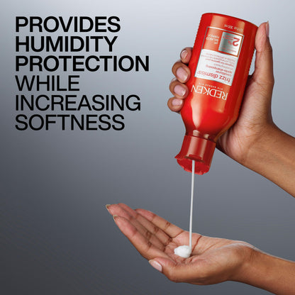 Redken Frizz Dismiss Conditioner - Frizz Control for All Hair Types, Moisturizes & Smoothes, Enhances Shine, With Babassu Oil