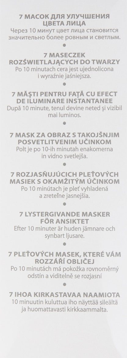 Guinot Newhite Brightening Mask Kit, 7 Count (Pack of 1)