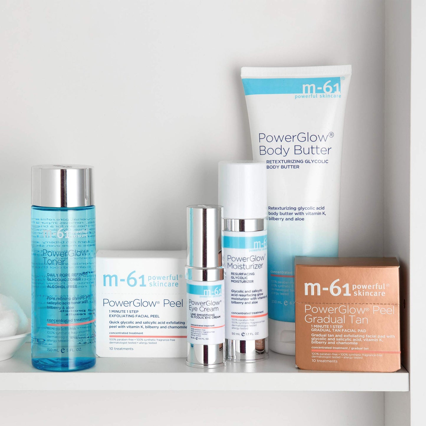 m-61 PowerGlow Toner | Alcohol-Free, Pore Refining Toner with Glycolic and Salicylic Acid. to Deeply Cleanse, Balance, and Clarify Skin. Soothes and Calms, 5.0 Fl Oz
