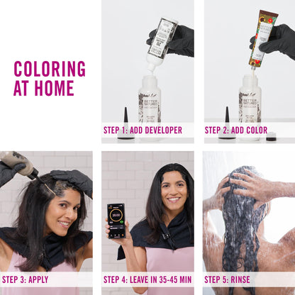 Better Natured Permanent 5G Light Golden Brown Hair Color Dye - Naturally-derived, Vegan & 100% Gray Coverage that Lasts up to 8 Weeks