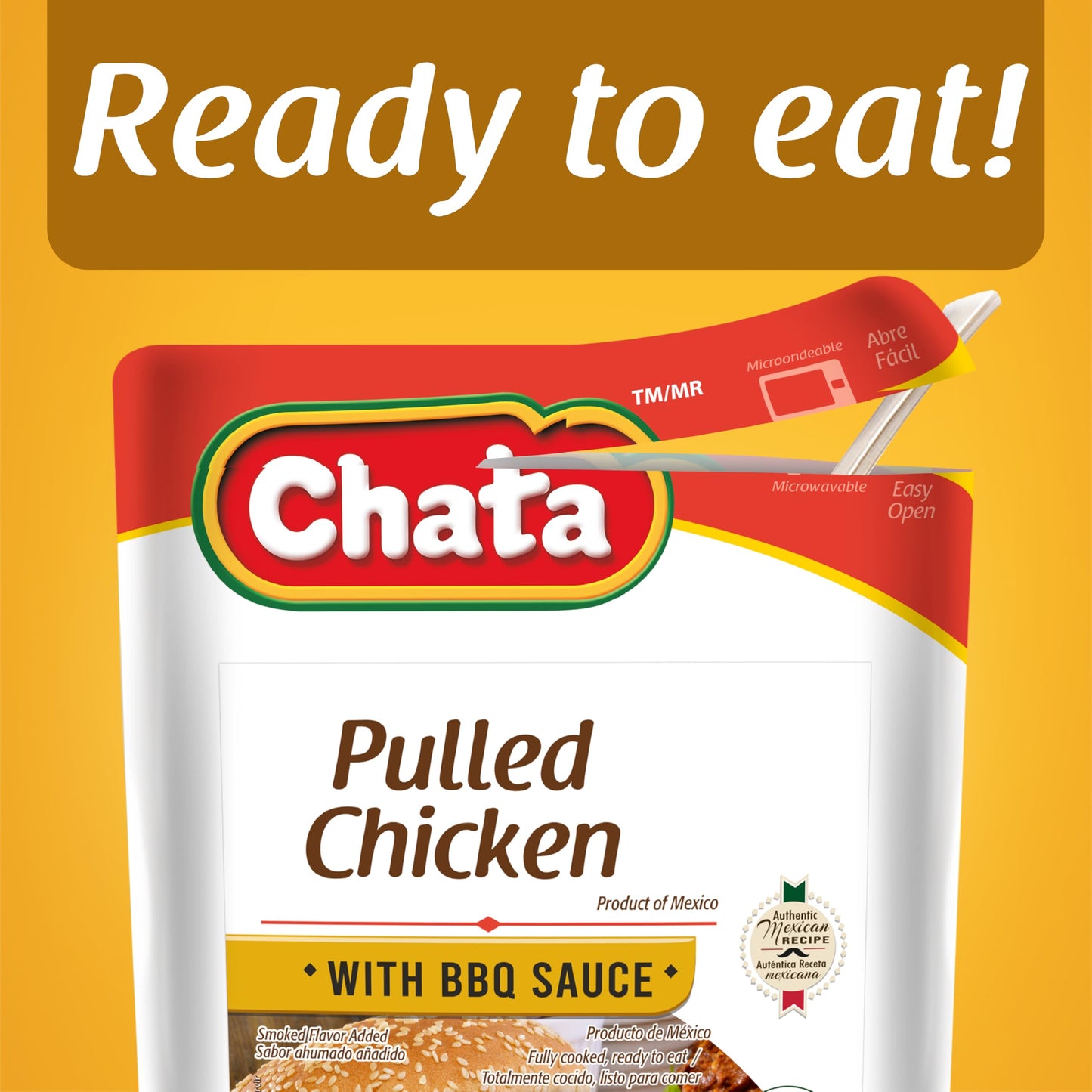 Chata Pulled Chicken Pouch 7 OZ